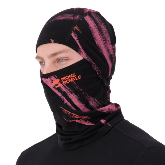 Santa Rosa Merino Balaclava - Airbrush