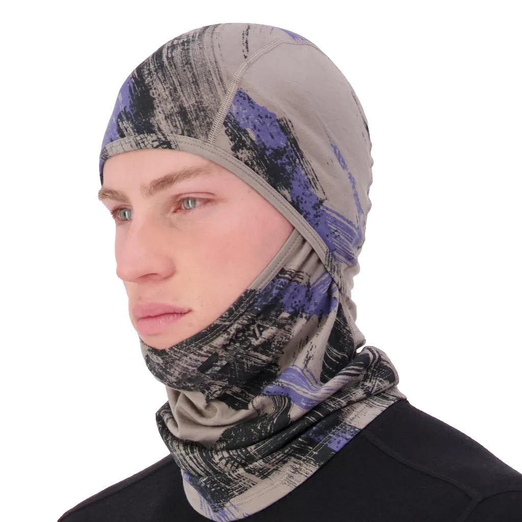 Santa Rosa Merino Balaclava - Paintbrush Blue