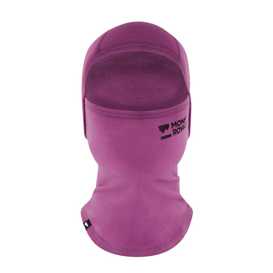Santa Rosa Merino Balaclava - Purple Bolt