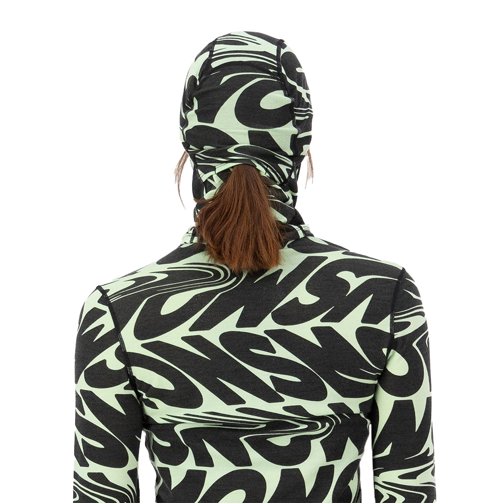 Santa Rosa Merino Balaclava - Signal Lost Matcha