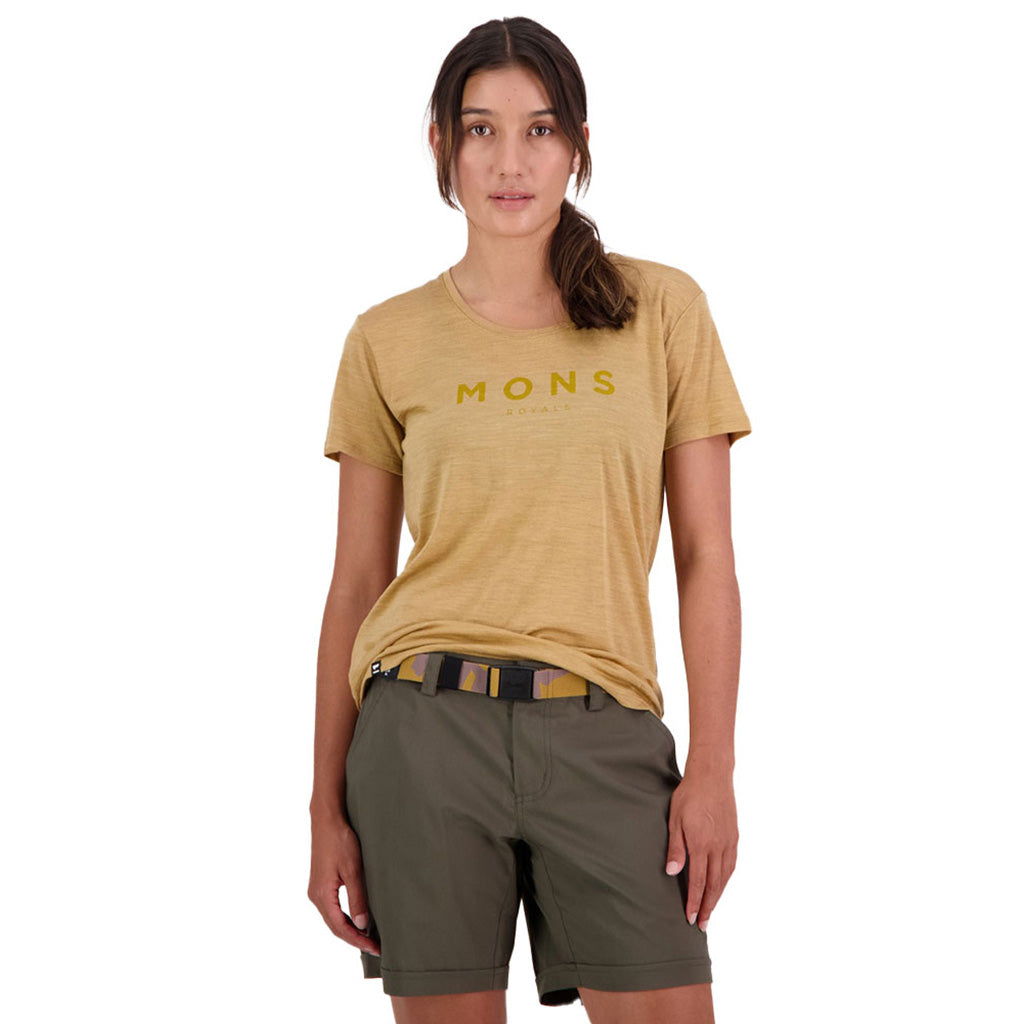 Zephyr Merino Cool Tee Smokey Cumin