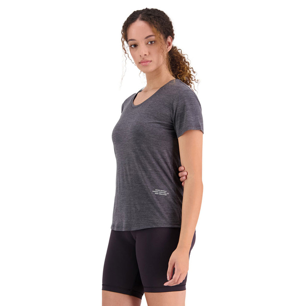 Zephyr Merino Cool Tee - Smoke