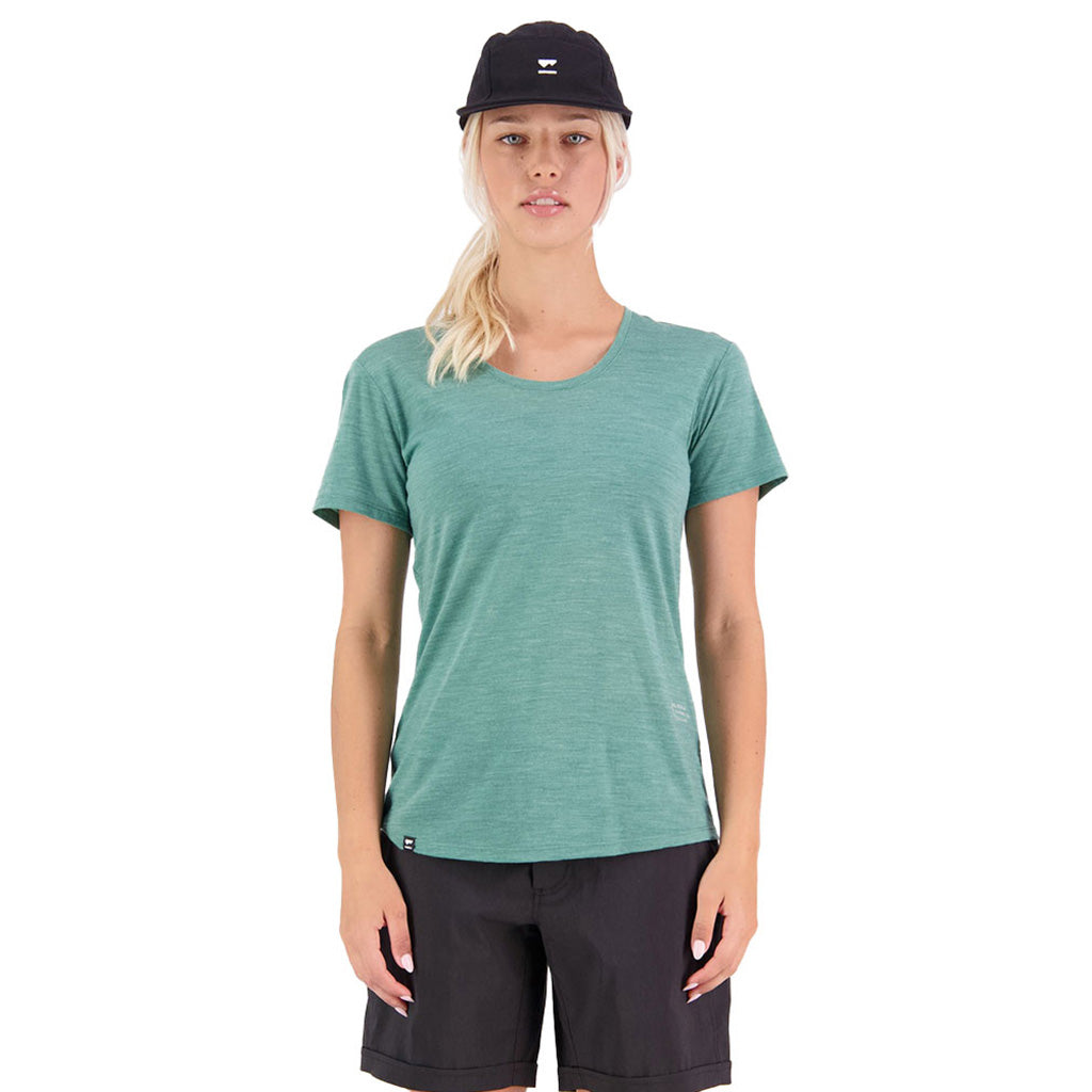 Zephyr Merino Cool Tee Smokey Green