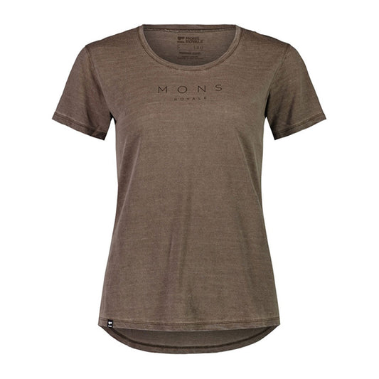 Zephyr Merino Cool Tee - Walnut