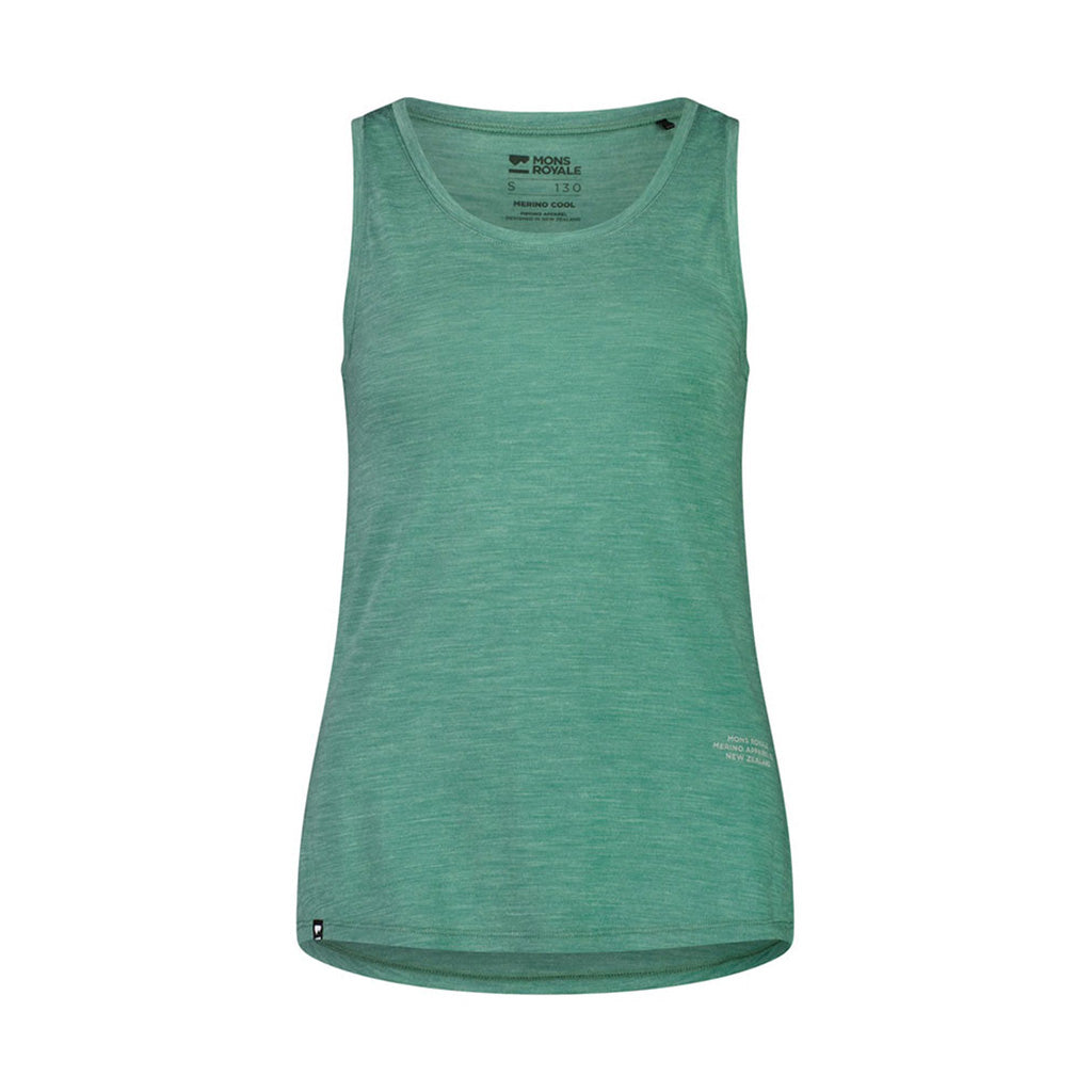 Zephyr Merino Cool Tank Smokey Green