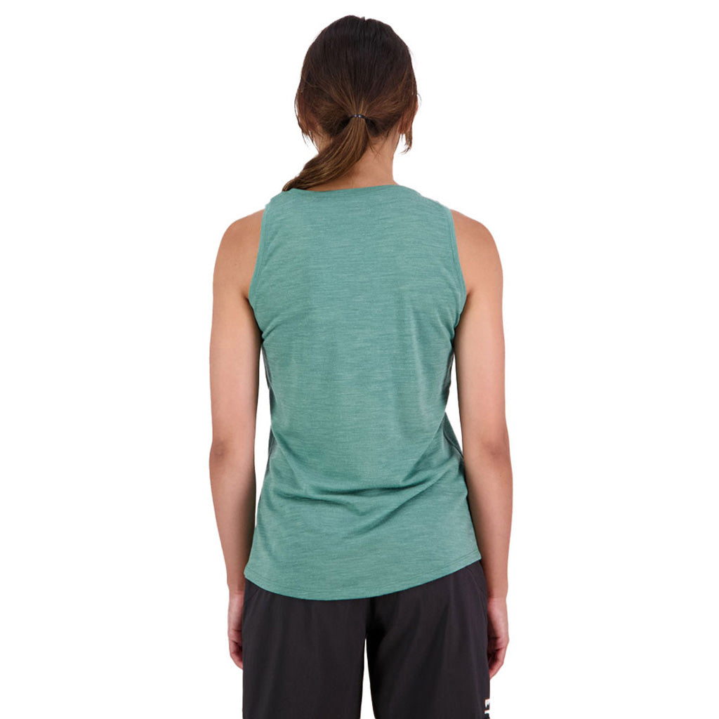 Zephyr Merino Cool Tank Smokey Green