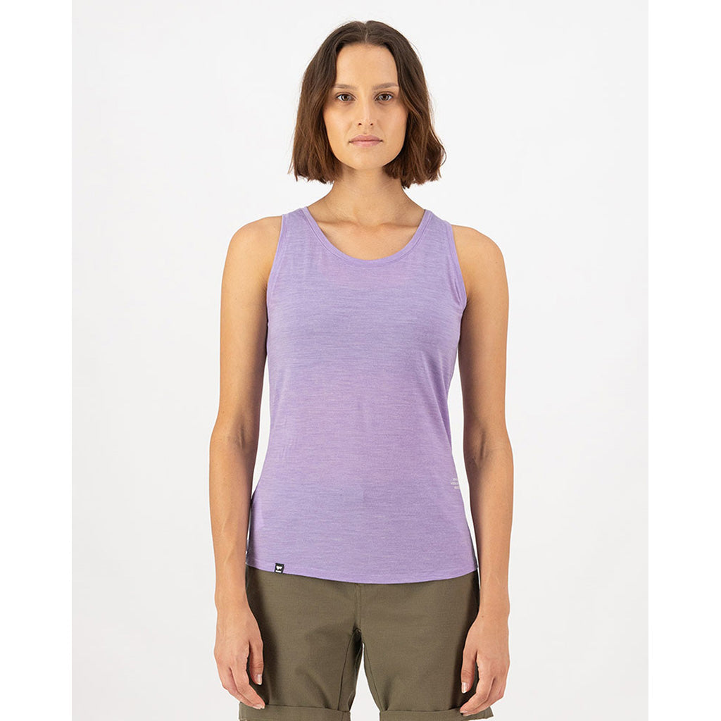 Womens Zephyr Merino Tencel™ Tank Lupin