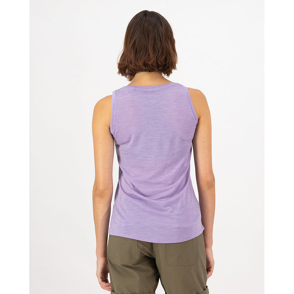 Womens Zephyr Merino Tencel™ Tank Lupin