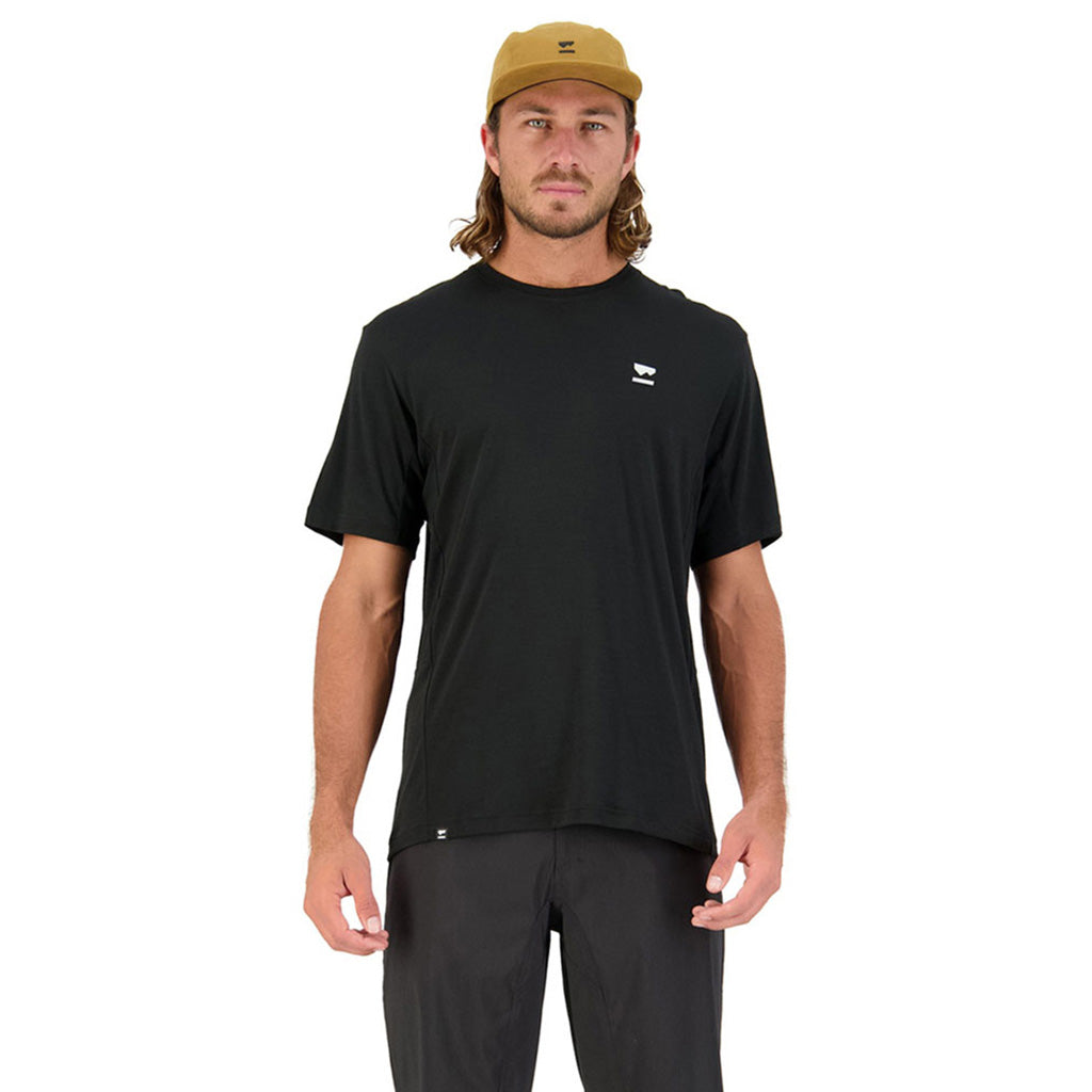 Tarn Merino Shift T-Shirt - Black