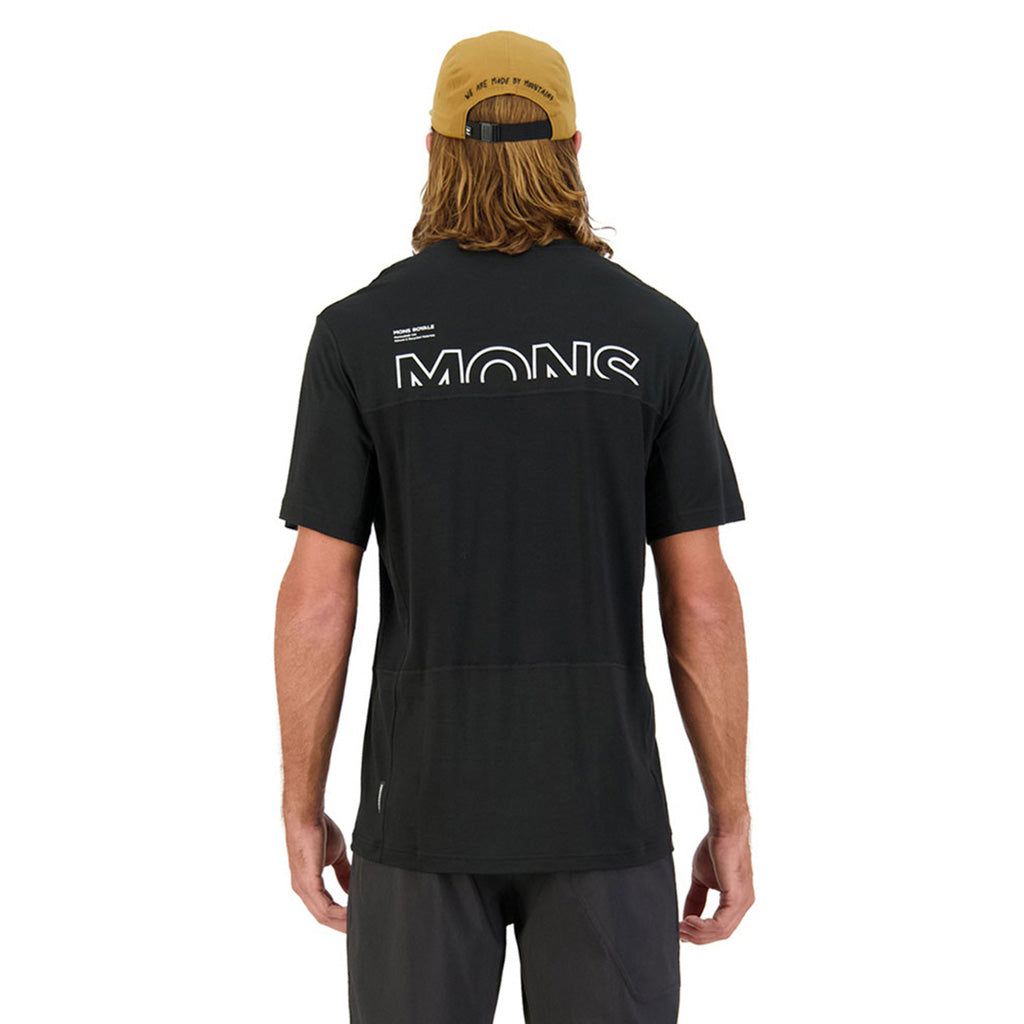 Tarn Merino Shift T-Shirt - Black
