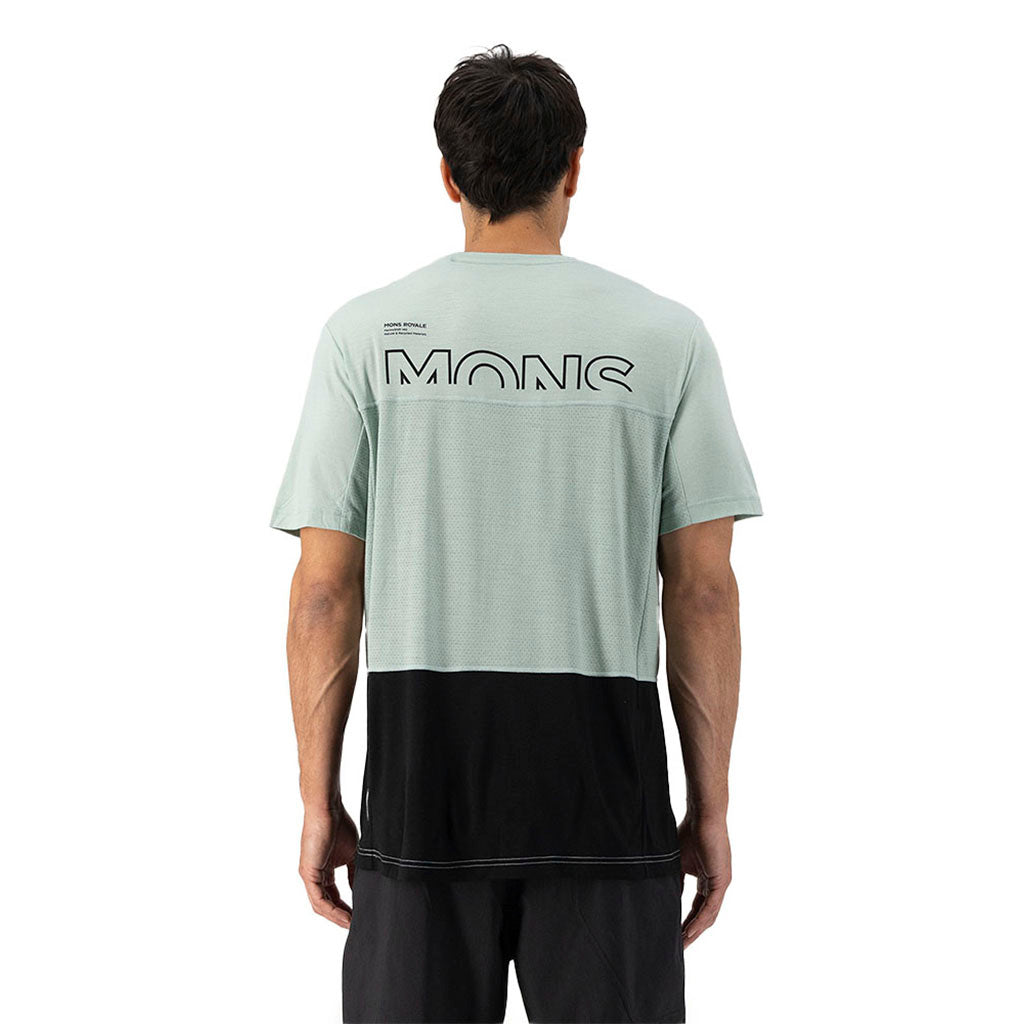 Tarn Merino Shift T-Shirt Glacier / Black
