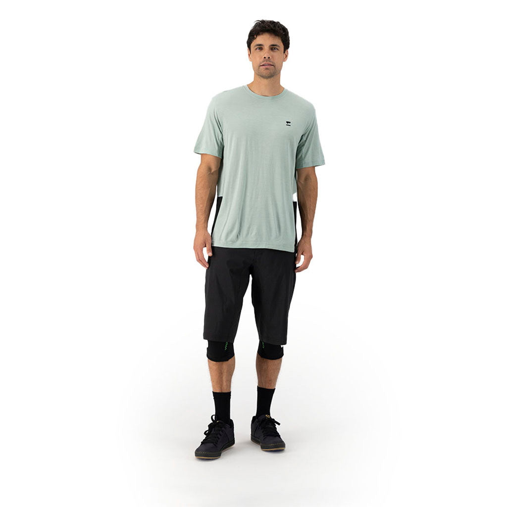 Tarn Merino Shift T-Shirt Glacier / Black