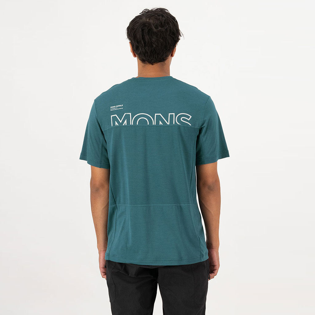 Mens Tarn Merino T-Shirt Abyss