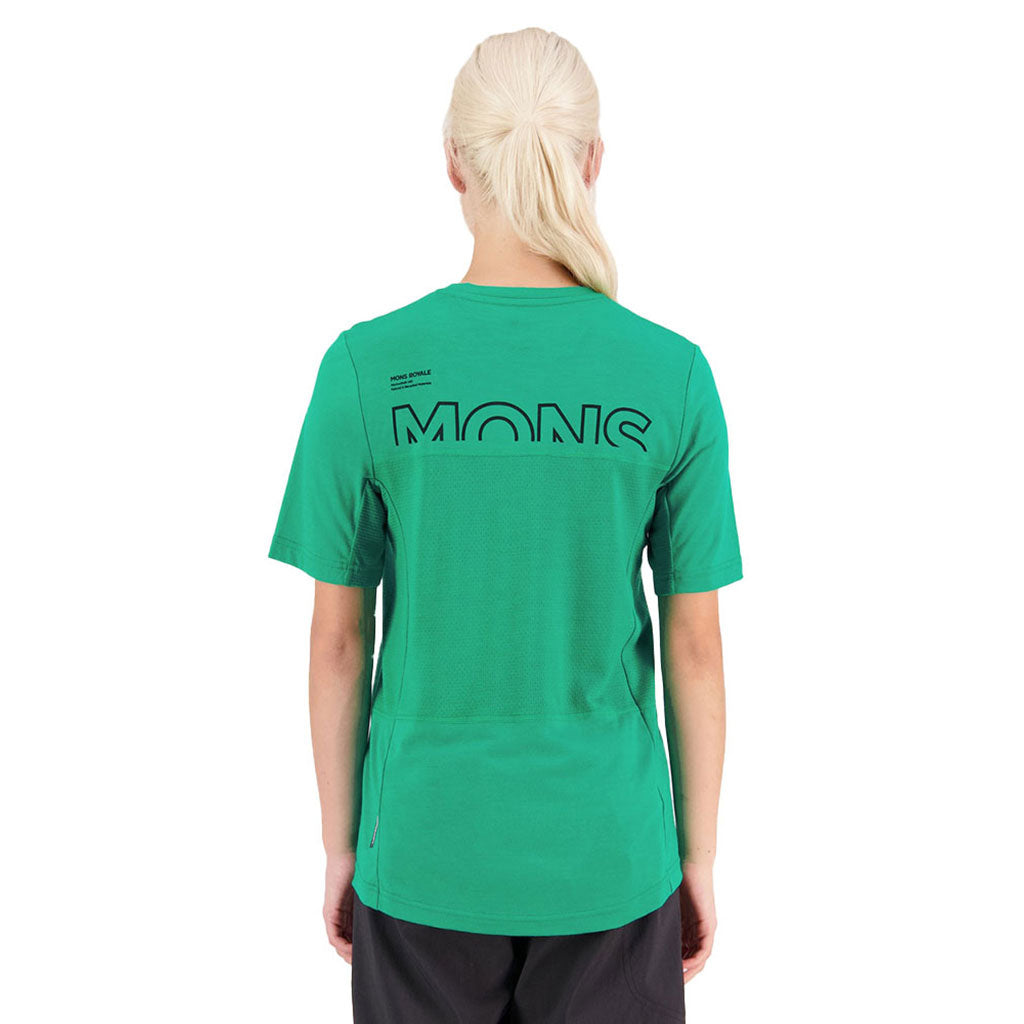 Tarn Merino Shift Tee Pop Green