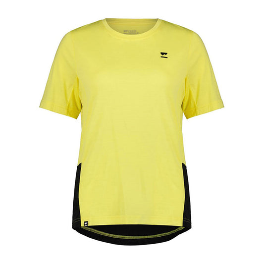 Tarn Merino Shift Tee - Black / Limelight