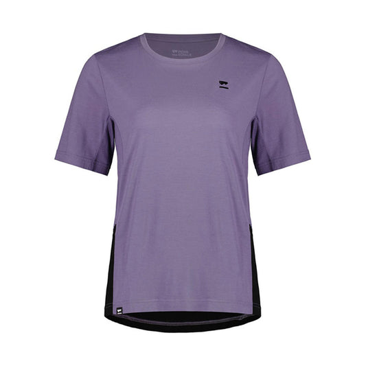 Tarn Merino Shift Tee - Thistle / Black