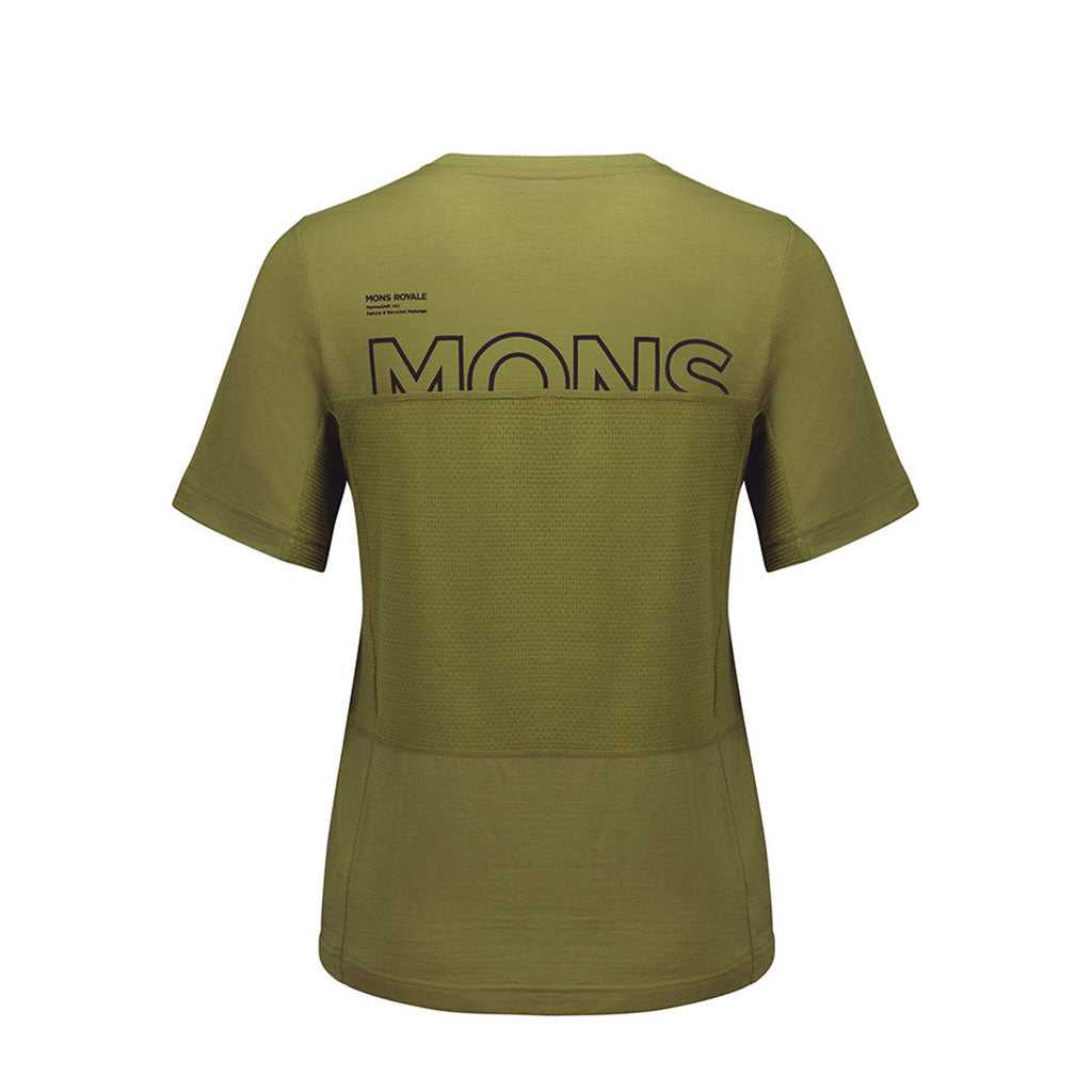 Womens Tarn Merino T-Shirt Fern