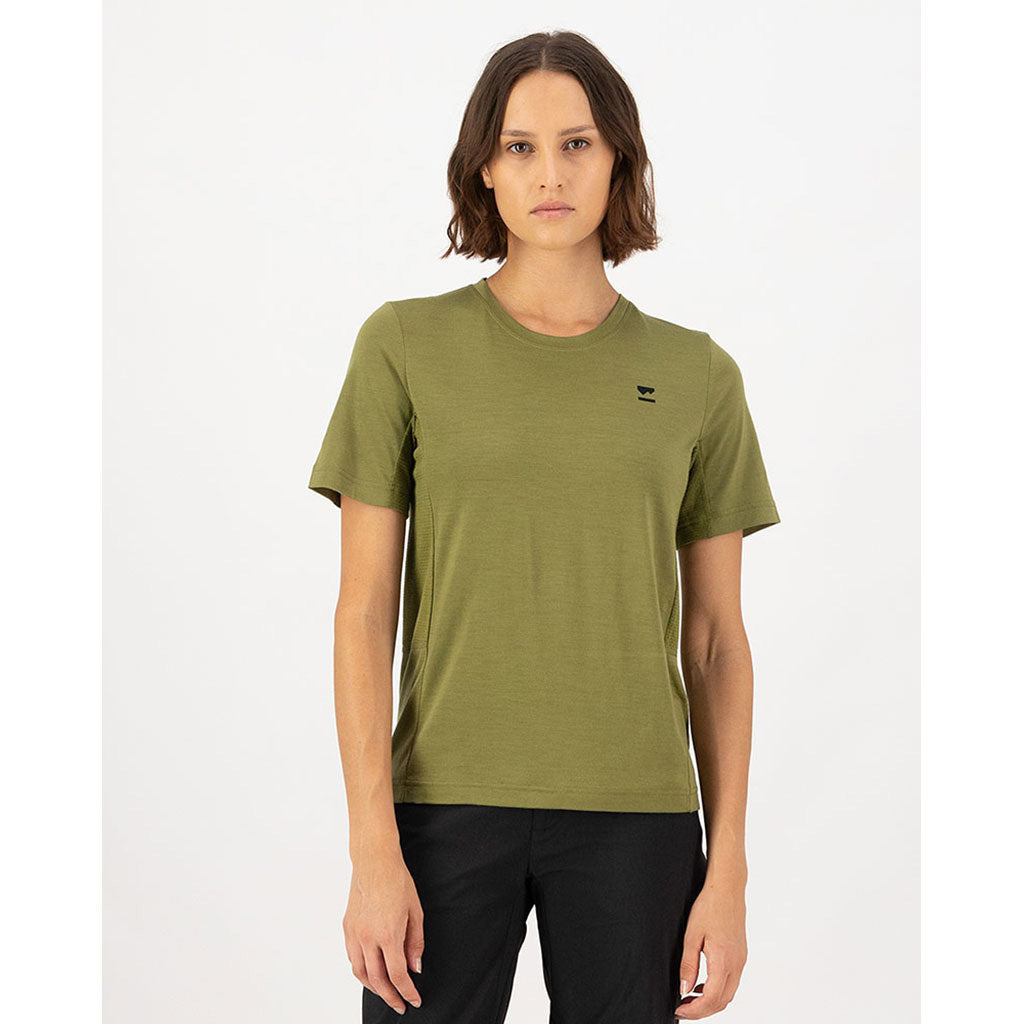 Womens Tarn Merino T-Shirt Fern