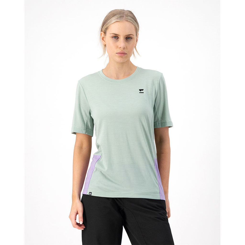 Tarn Merino Shift Tee Glacier / Lupin