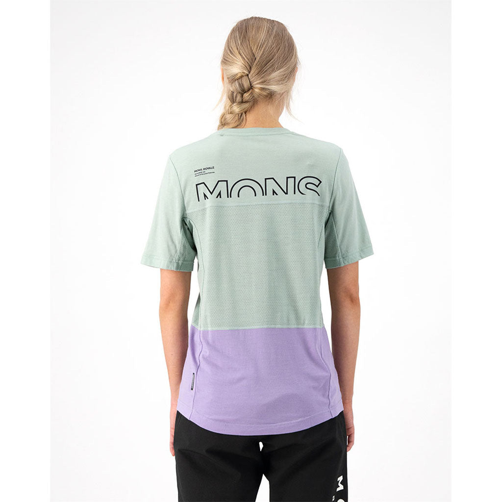 Tarn Merino Shift Tee Glacier / Lupin