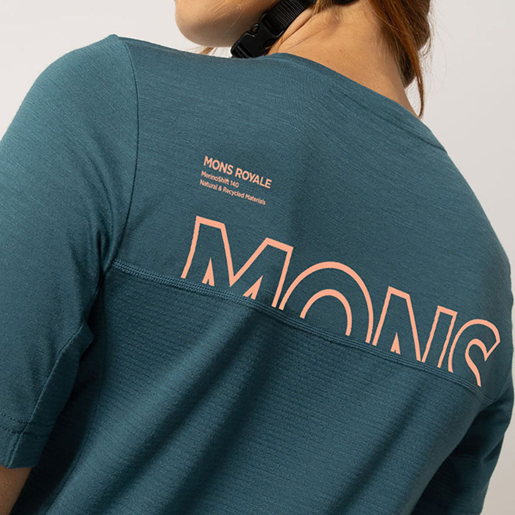 Womens Tarn Merino T-Shirt Abyss