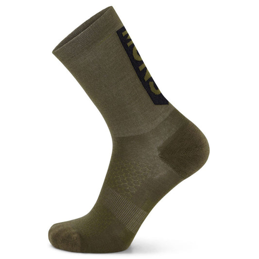 Atlas Merino Crew Sock Dark Olive