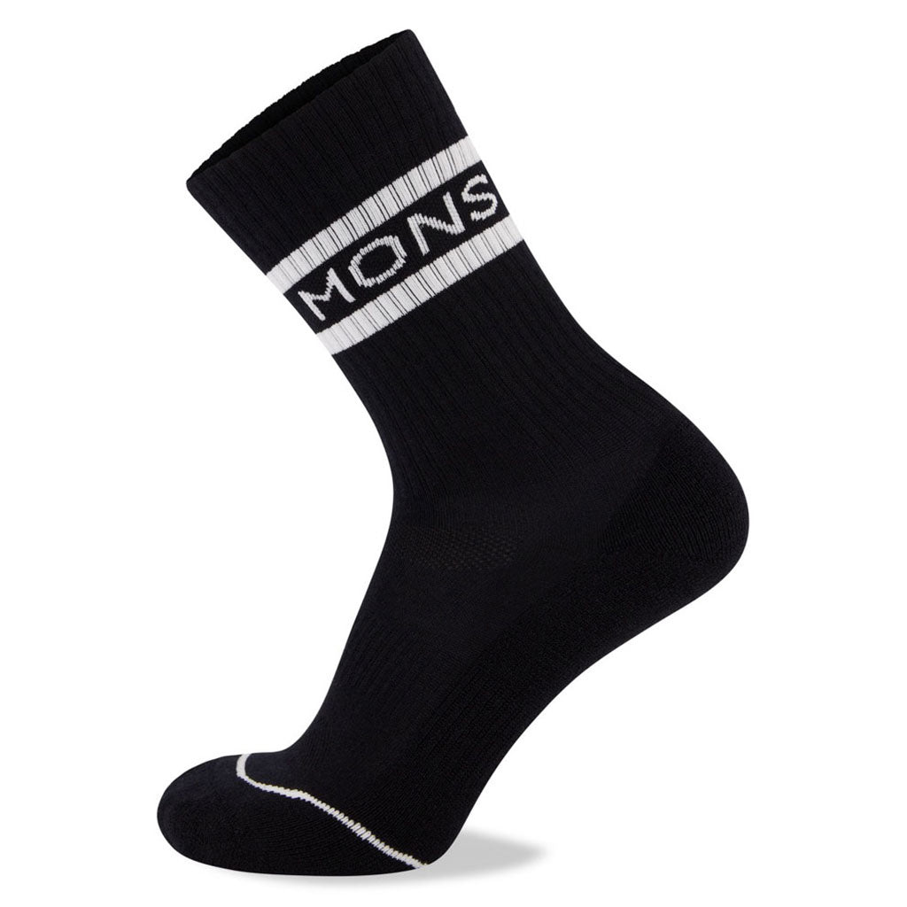 Signature Crew Sock Black / White