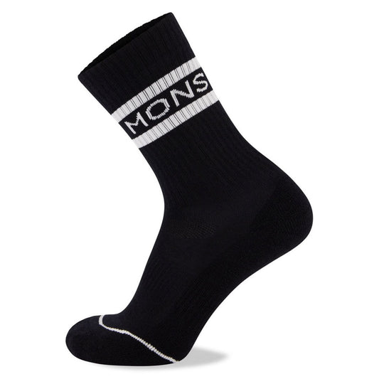 Signature Crew Sock Black / White