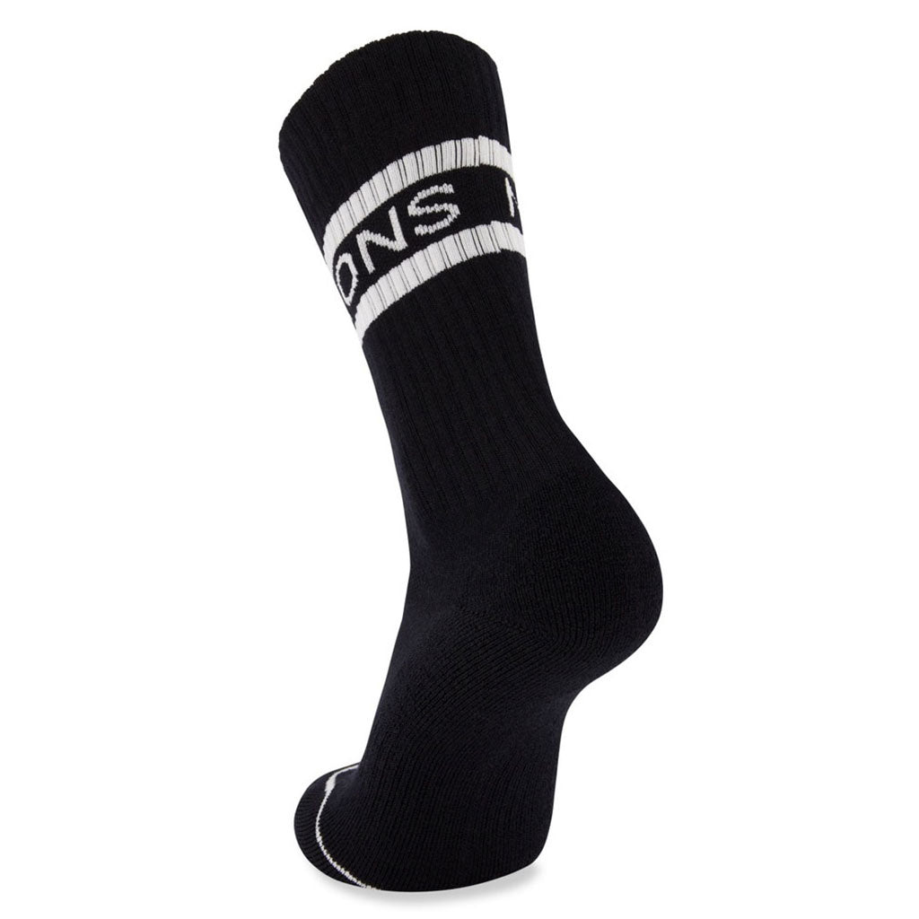 Signature Crew Sock Black / White