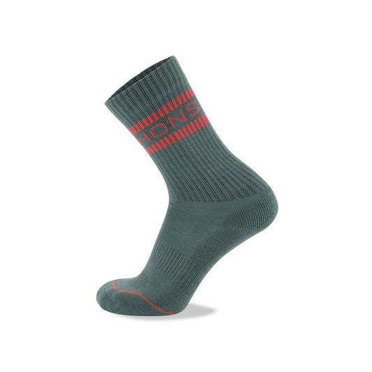 Signature Crew Sock Burnt Sage / Terracotta