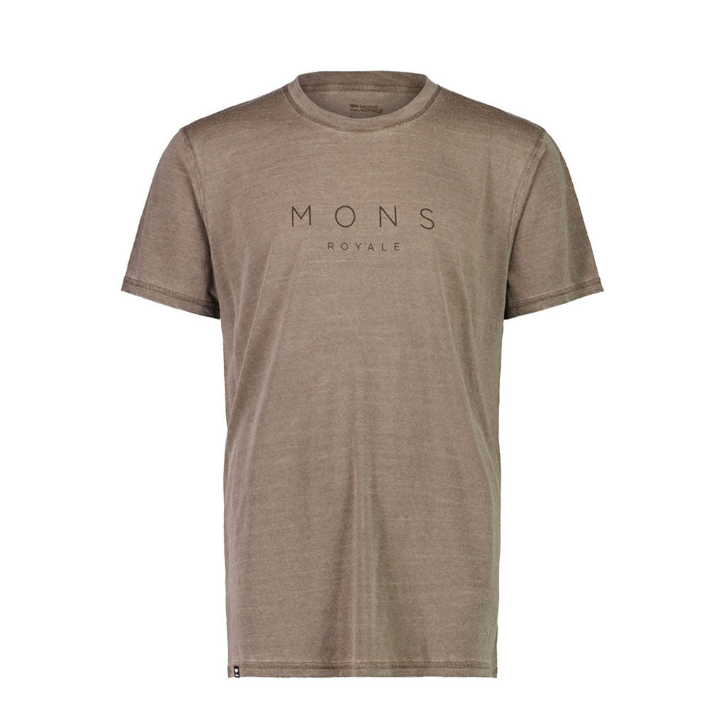 Zephyr Merino Cool T-Shirt - Walnut