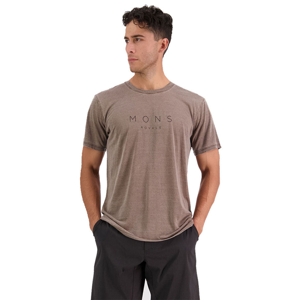 Zephyr Merino Cool T-Shirt - Walnut