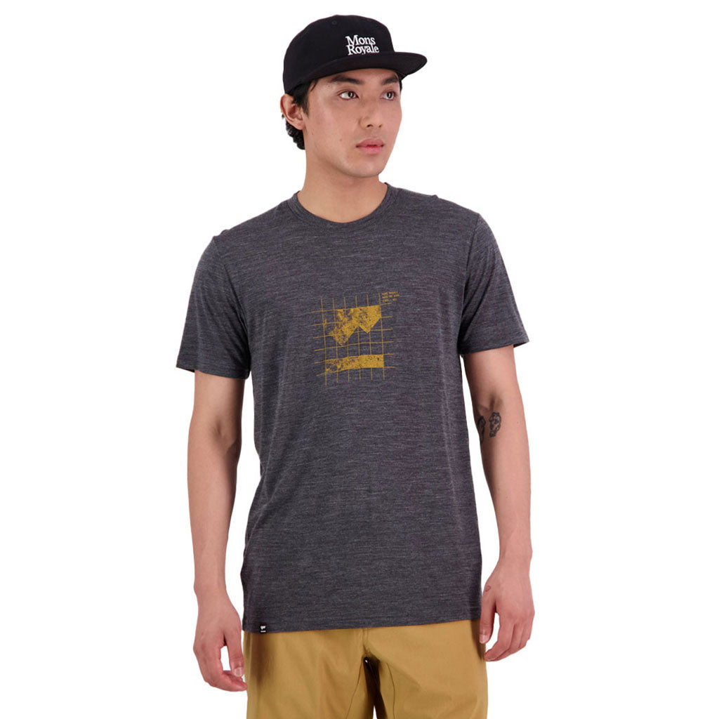 Zephyr Merino Cool T-Shirt Smoke