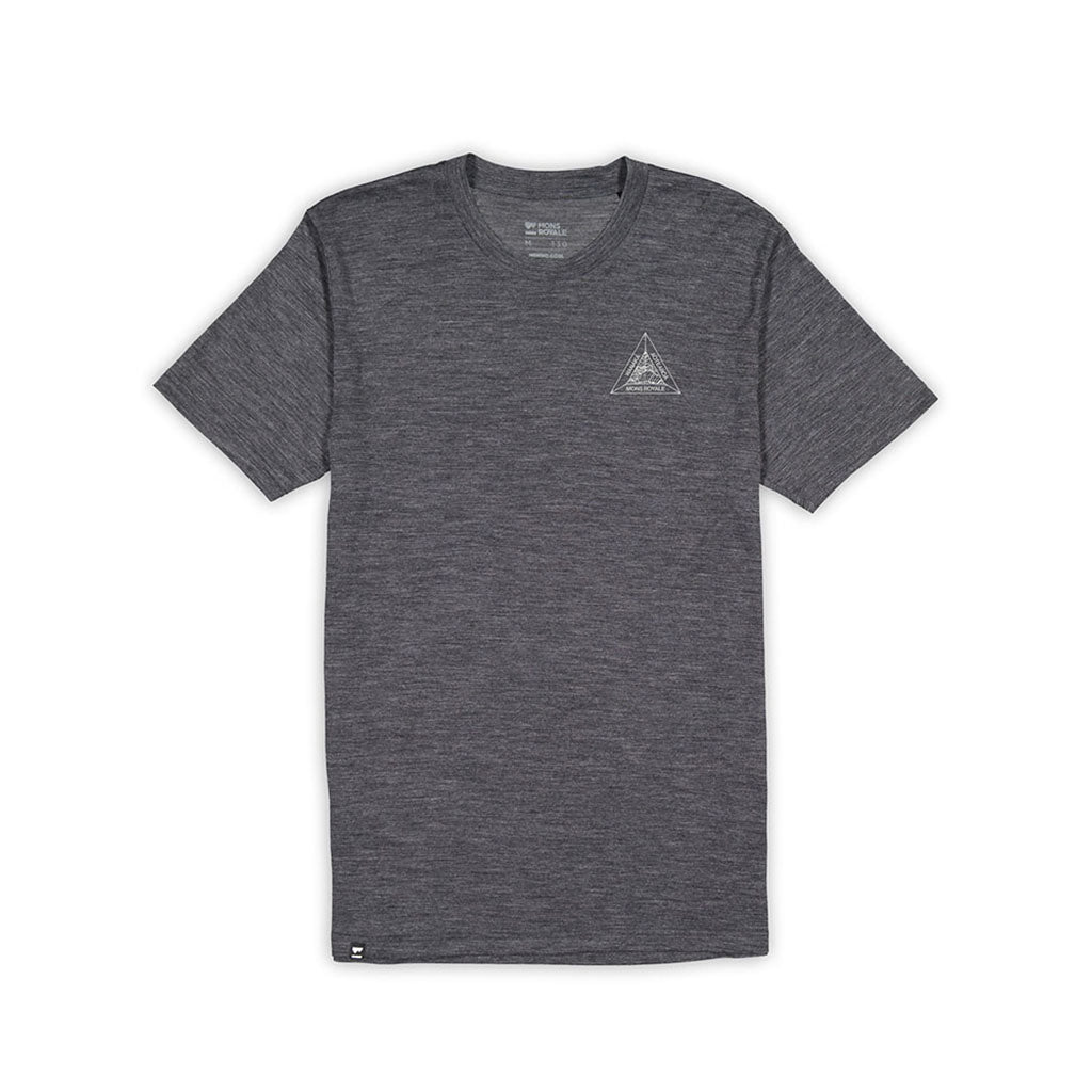 Mens Zephyr Merino Tencel™ T-Shirt Smoke