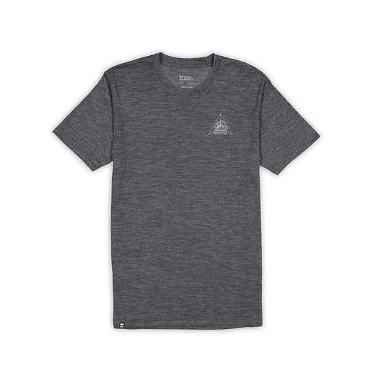Mens Zephyr Merino Tencel™ T-Shirt Smoke