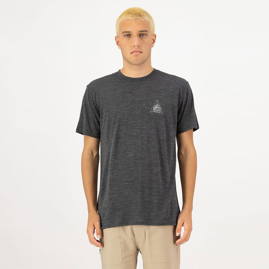 Mens Zephyr Merino Tencel™ T-Shirt Smoke