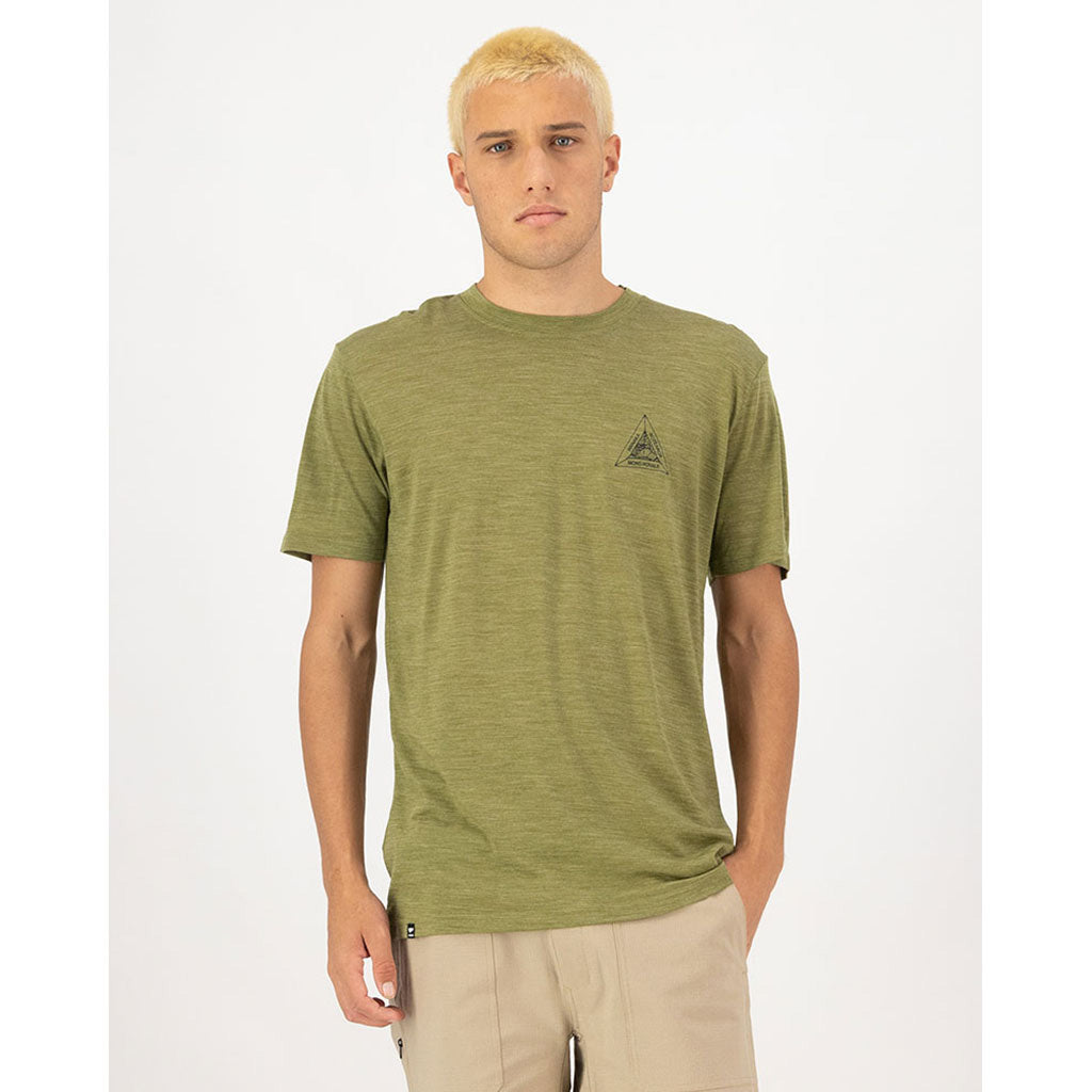 Mens Zephyr Merino Tencel™ T-Shirt Fern