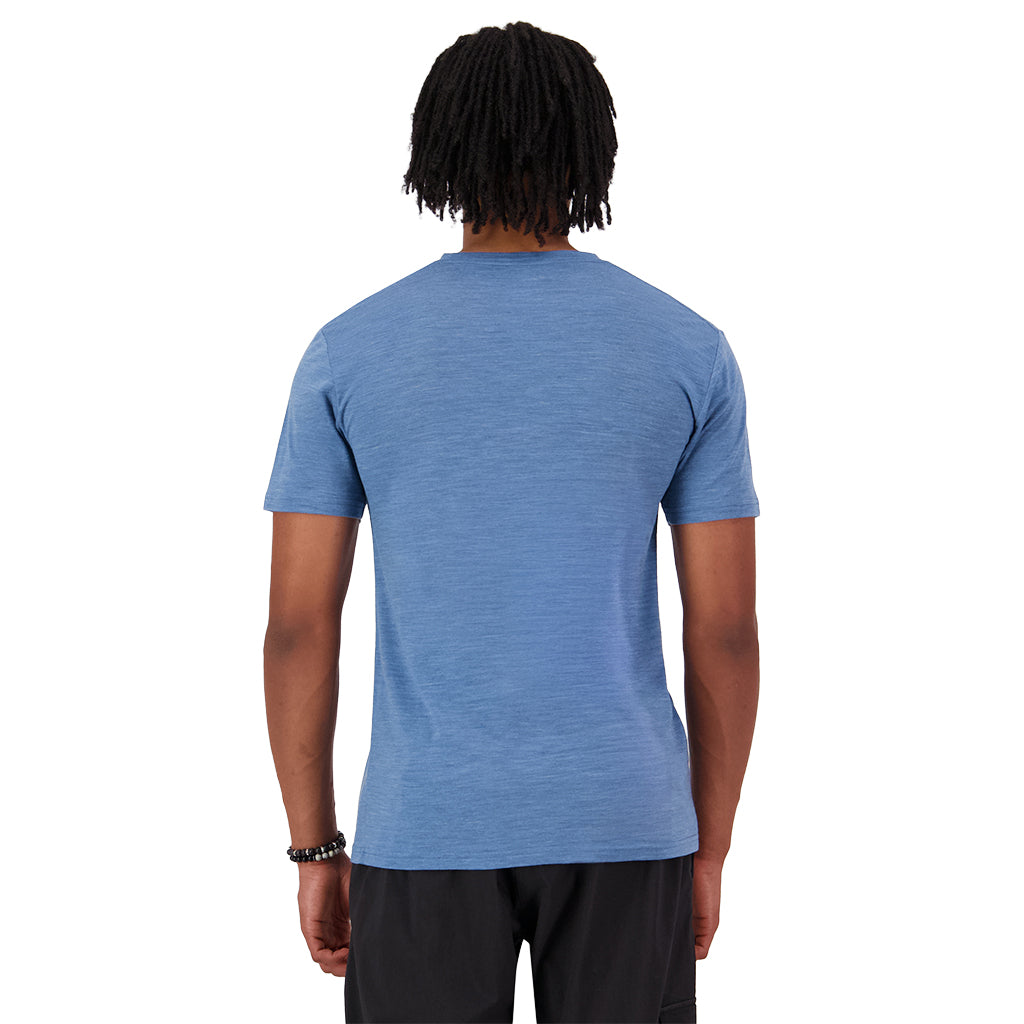 Zephyr Merino Tencel™ T-Shirt - Steel Blue