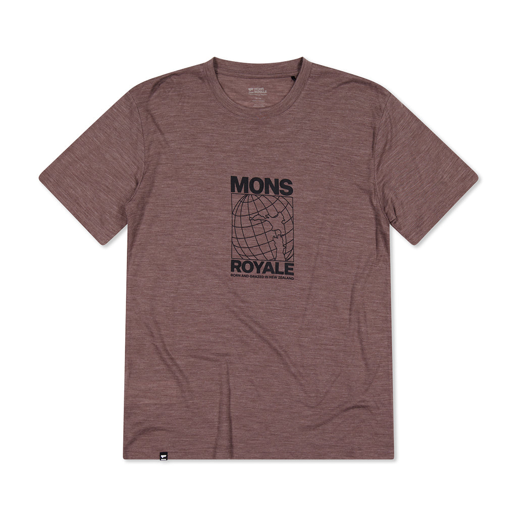 Zephyr Merino Tencel™ T-Shirt - Chestnut