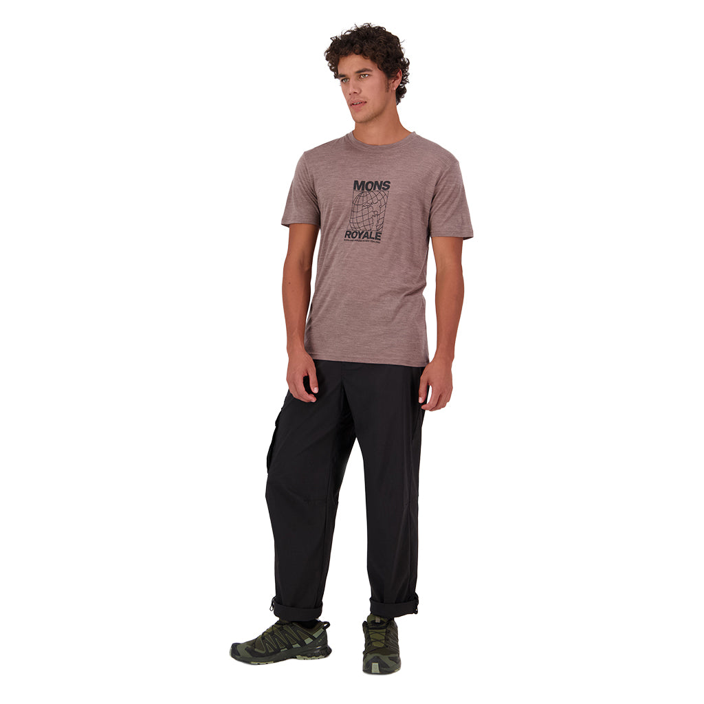 Zephyr Merino Tencel™ T-Shirt - Chestnut