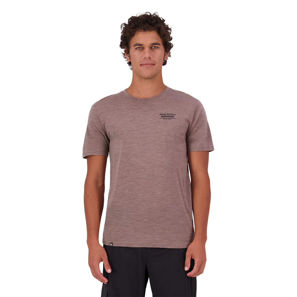 Zephyr Merino Tencel™ T-Shirt - Chestnut