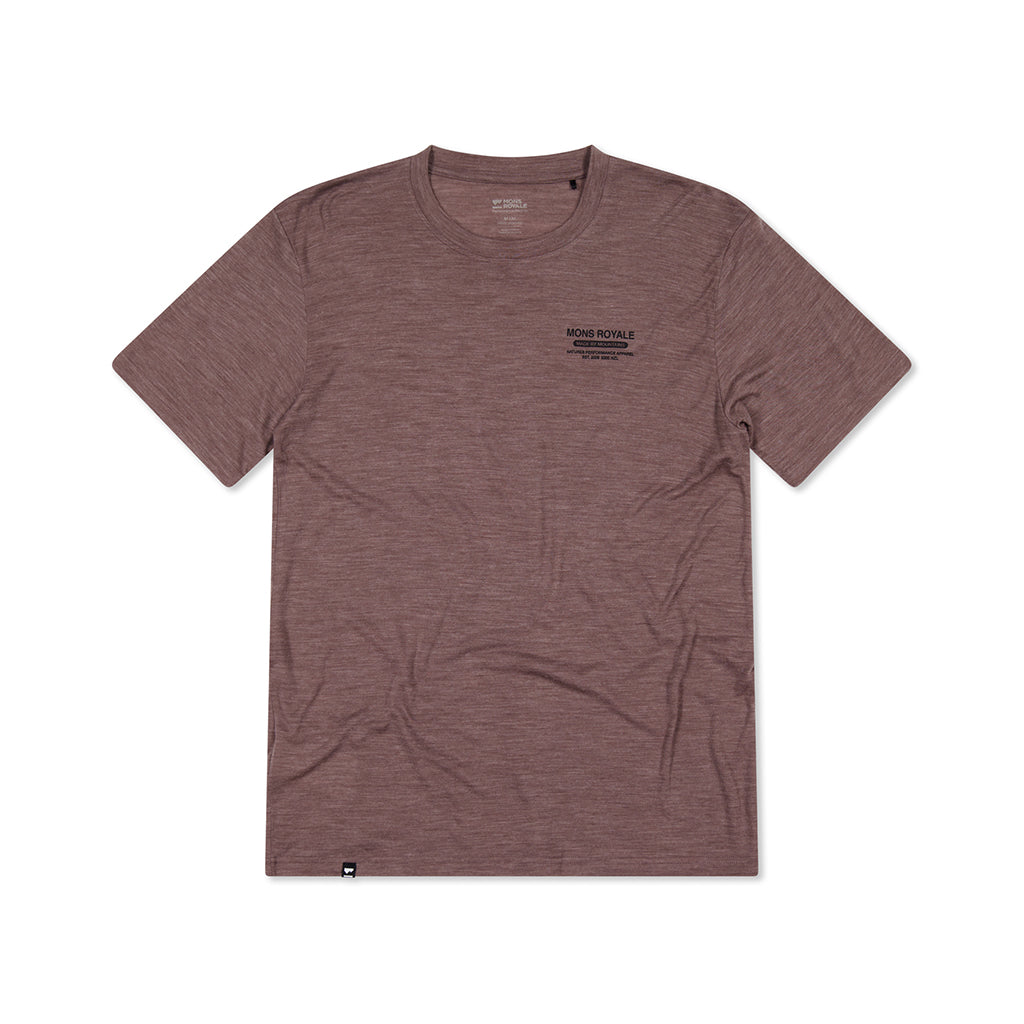 Zephyr Merino Tencel™ T-Shirt - Chestnut