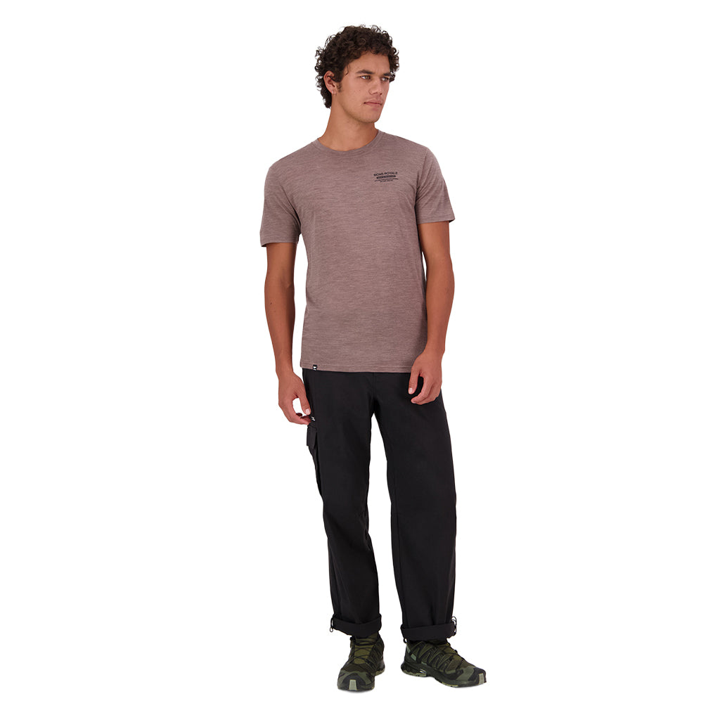 Zephyr Merino Tencel™ T-Shirt - Chestnut