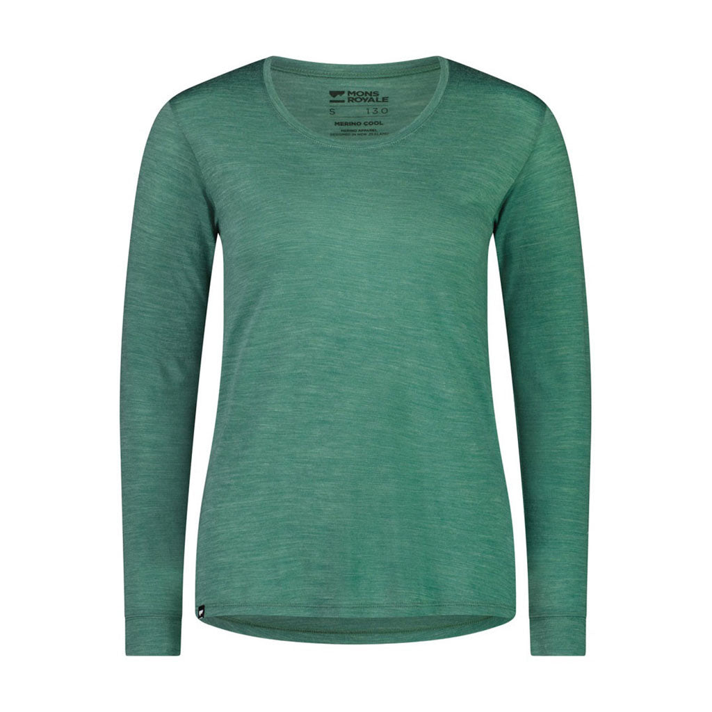 Zephyr Merino Cool LS Smokey Green