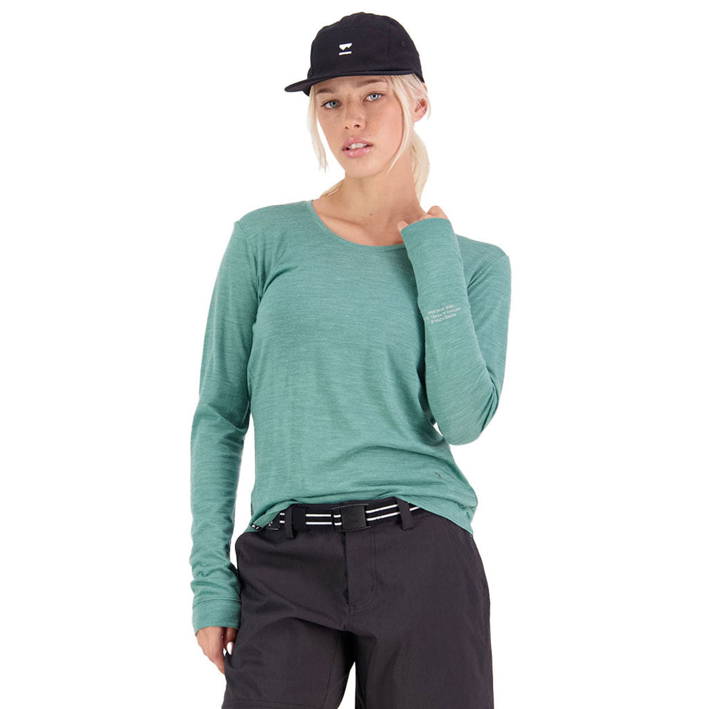 Zephyr Merino Cool LS Smokey Green