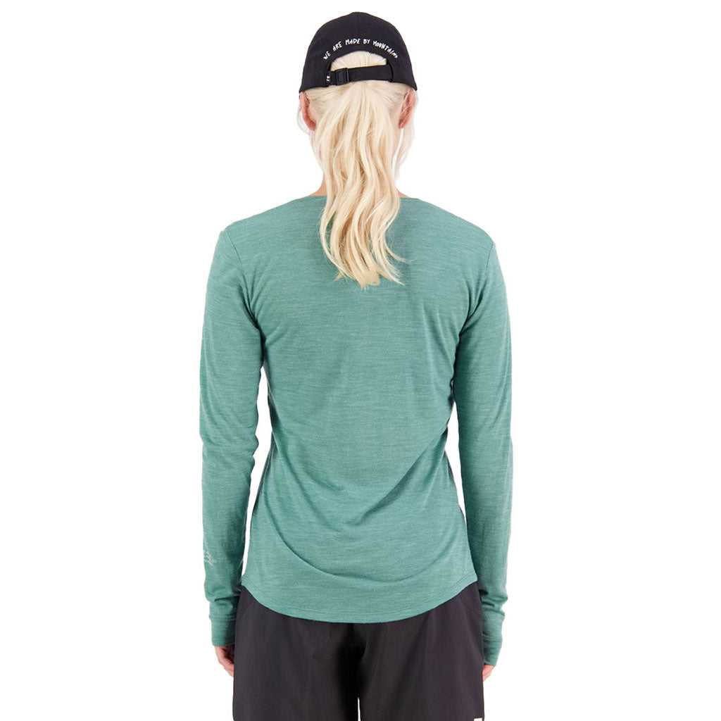 Zephyr Merino Cool LS Smokey Green