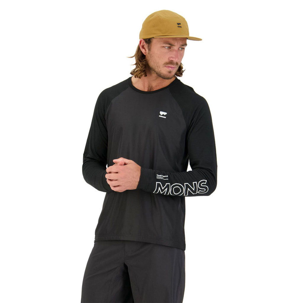 Tarn Merino Shift Wind Jersey - Black