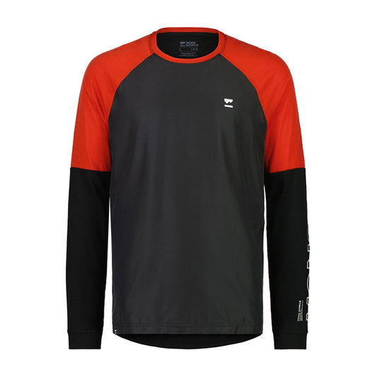 Tarn Merino Shift Wind Jersey - Retro Red / Black