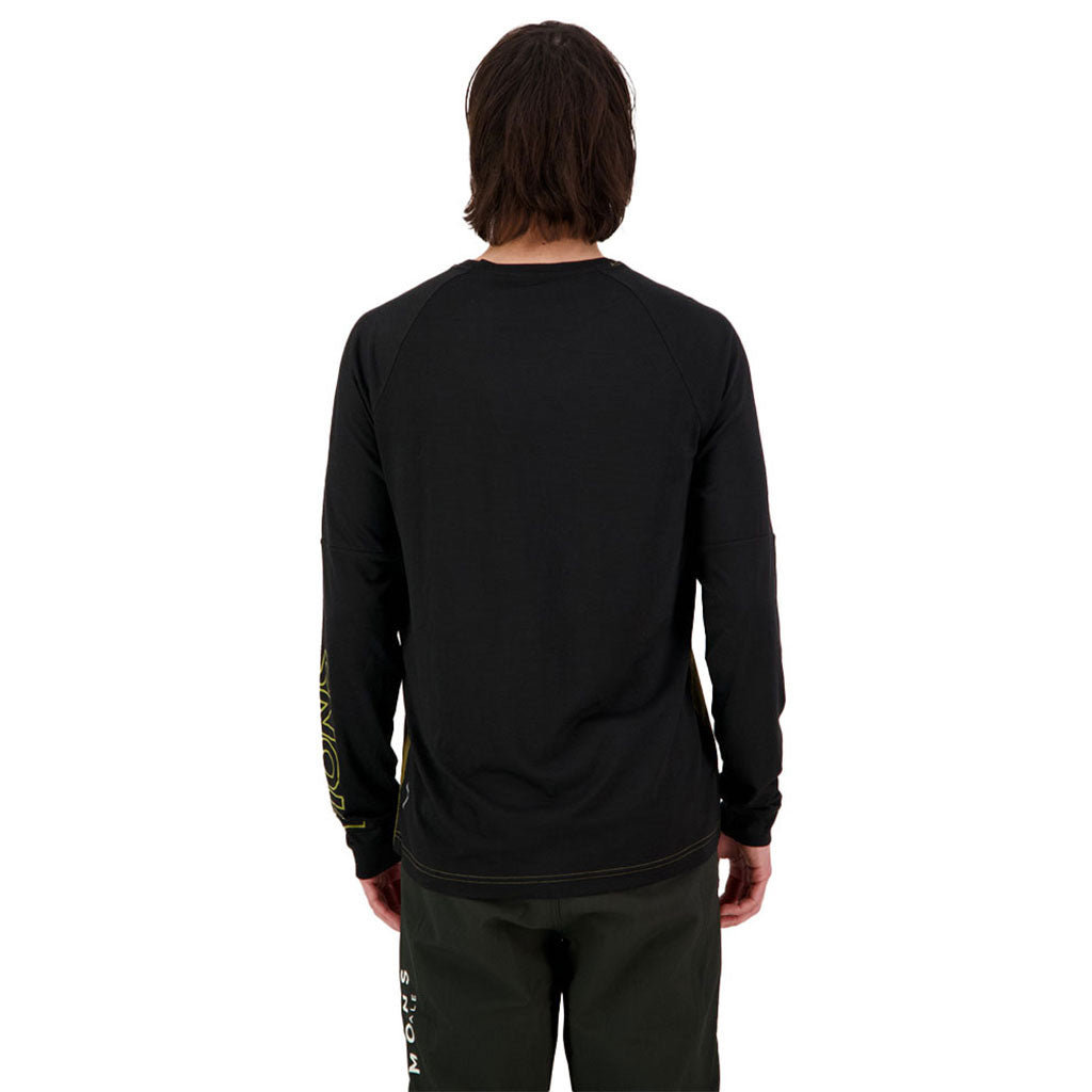 Tarn Merino Shift Wind Jersey - Lichen / Black