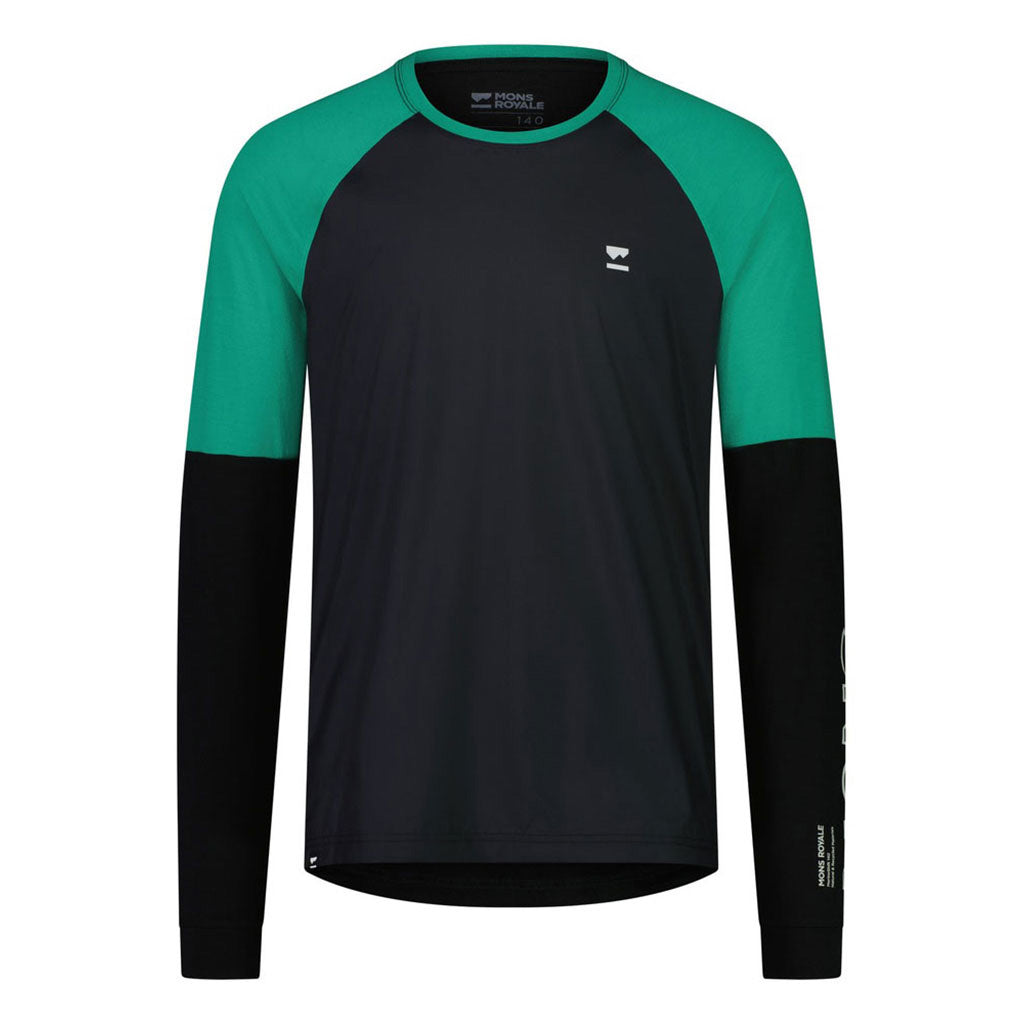 Tarn Merino Shift Wind Jersey Pop Green / Black